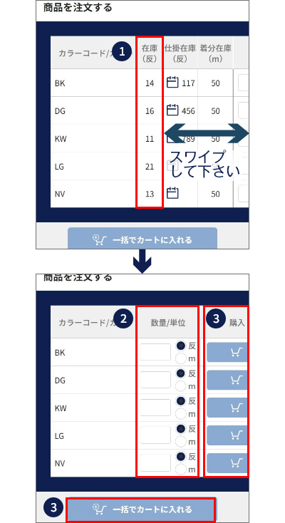 TamurakomaTextileBase ご利用ガイド
